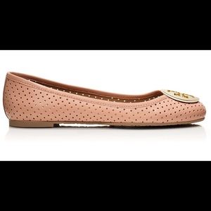 Tory Burch travel ballet, leather
